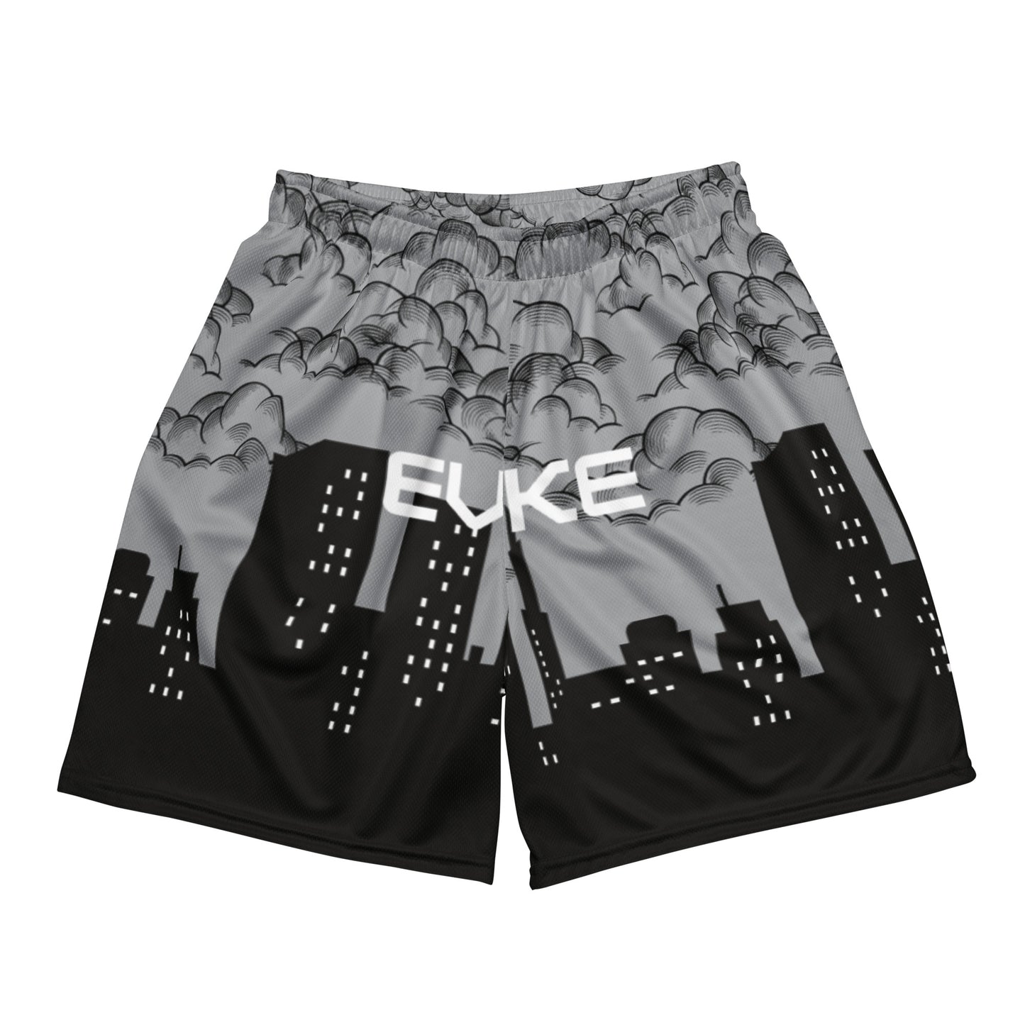 EVKE City Gray Summer Shorts