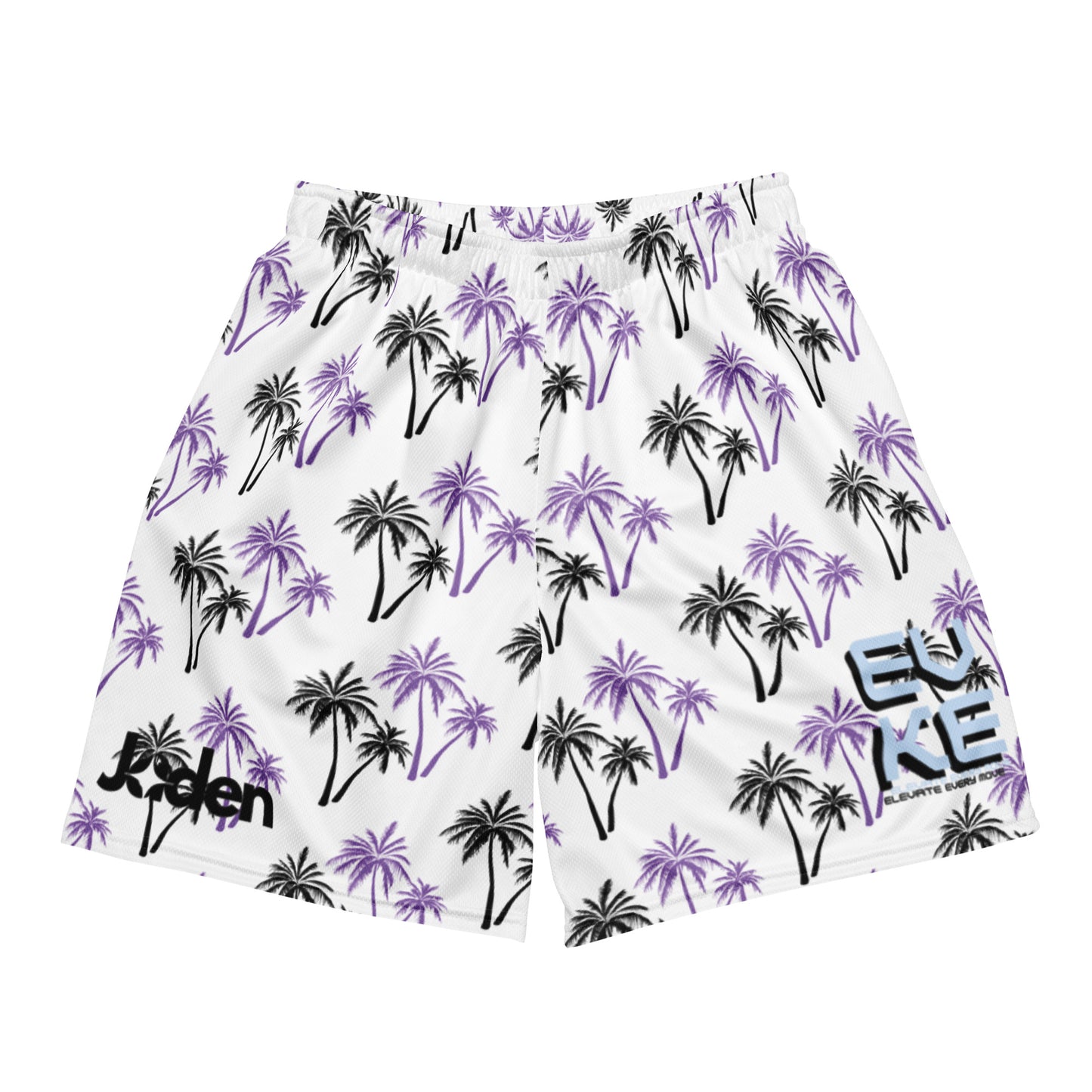 Custom Jaden EVKE Summer Shorts Palm Tree Edition