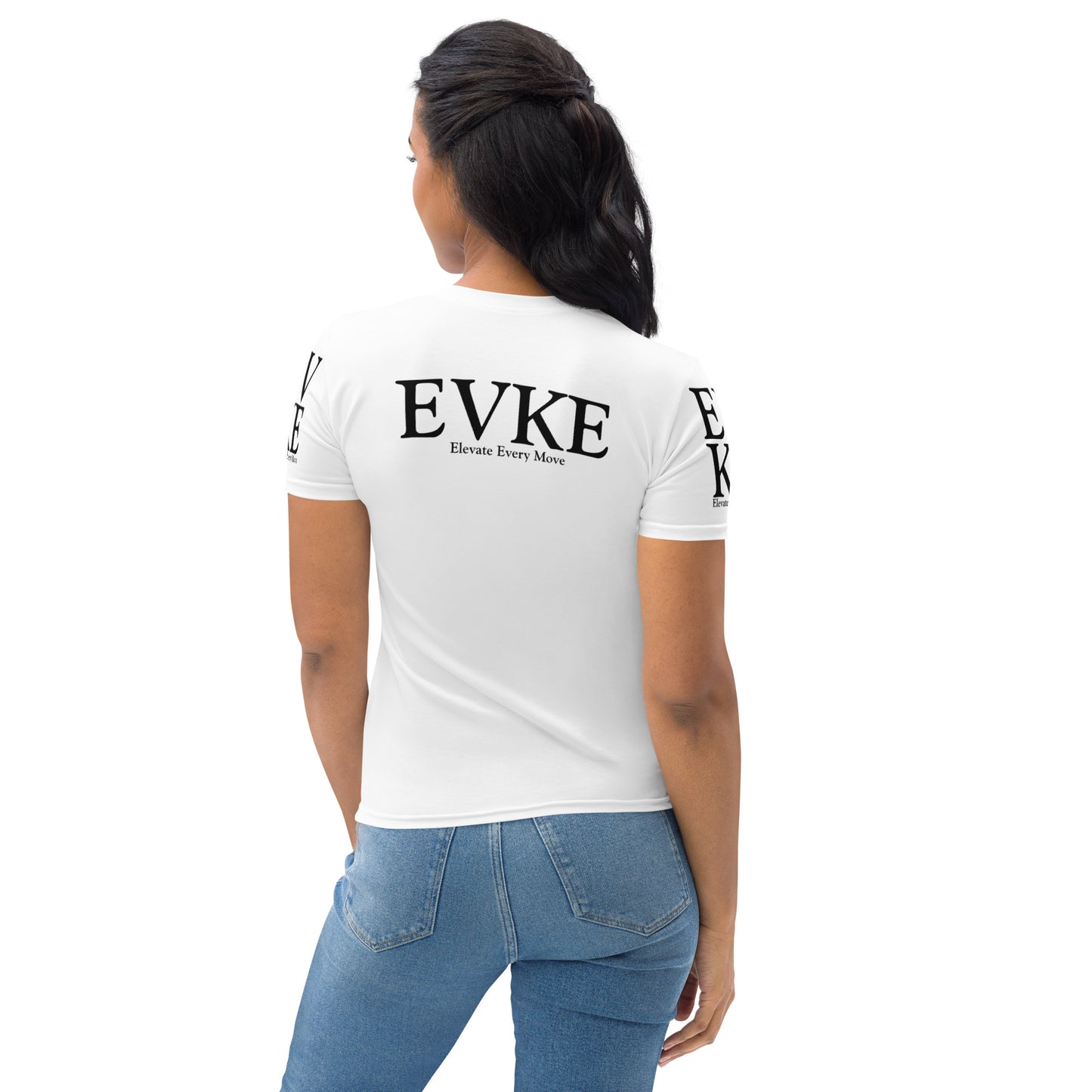 EVKE White T-Shirt Women's