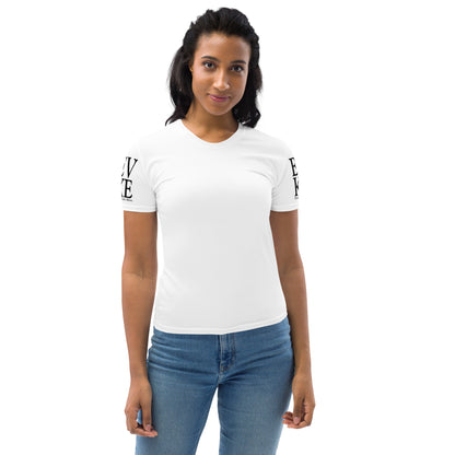 EVKE White T-Shirt Women's