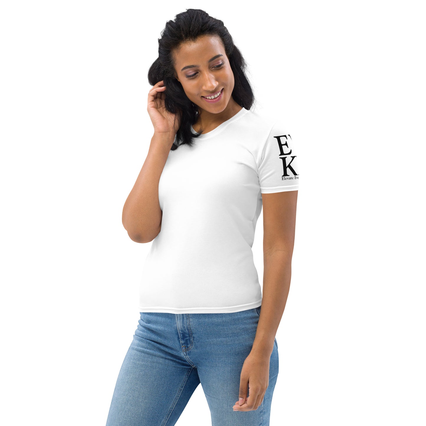 EVKE White T-Shirt Women's