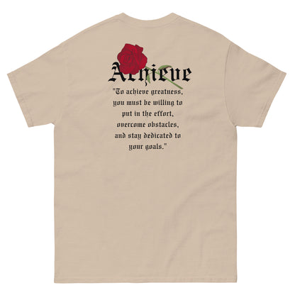 Achieve EVKE Mens Tee (Black Letters)