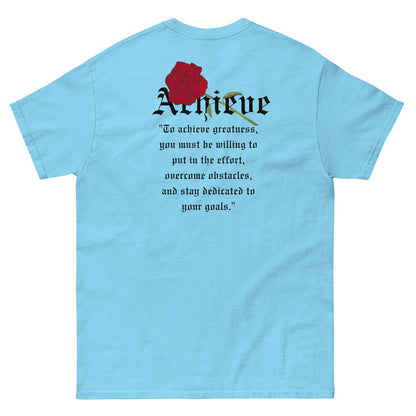 Achieve EVKE Mens Tee (Black Letters)