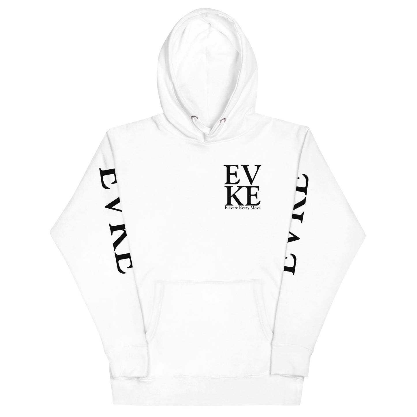 EVKE White/Blue Hoodie